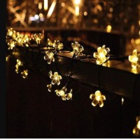 1+1 Gratis instalatie solara de vara pentru curte / gradina - flori de cires cu 50 LED-uri, alb cald 1+1 Gratis instalatie solara de vara pentru curte / gradina - flori de cires cu 50 LED-uri, alb cald