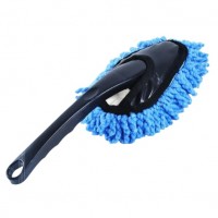 Perie indepartare praf auto, microfibra 32 x 15 cm + cap de schimb gri