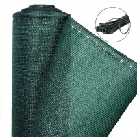 Plasa verde opaca 1.7 m x lungime 50 m, umbrire si protectie, opacitate 80%, Gratuit 100 coliere