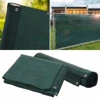 Plasa umbrire deasa 95%, 2 m x 30 m lungime, cu inele, 160 gr/mp, pentru garduri, balcoane etc