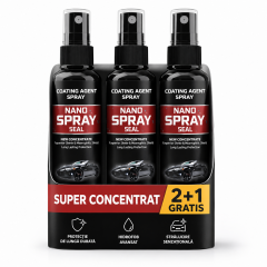 2+1 Gratis Nano Spray Super Concentrat, 50 ml fiecare, solutie concentrata diluabila, total 3 litri