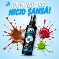 Detergent portabil pentru pete, curata 99% dintre pete, actioneaza imediat, cu pulverizator, 50 ml