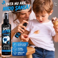 Detergent portabil pentru pete, curata 99% dintre pete, actioneaza imediat, cu pulverizator, 50 ml