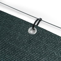 Plasa umbrire deasa 95%, 1.7 m x 50 m lungime, cu inele, 160 gr/mp, pentru garduri, balcoane etc