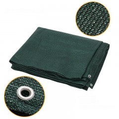 Plasa umbrire deasa 95%, 2 m x 15 m lungime, cu inele, 160 gr/mp, pentru garduri, balcoane etc