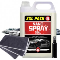 NANO XXL Pack 5L Solutie Nano cu acoperire rapida + dozator spray si laveta de aplicare