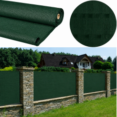 Plasa de umbrire impaturita 1.5 x 30 m. 80 g/mp, cu butoniere, protectie 80%