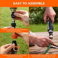 Lance de stropit cu 10 functii, cap articulat si tija, 40 cm, rotire 180 grade