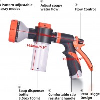 Pistol de stropit profesional cu dozator pentru substante, pentru gradina, masina, etc