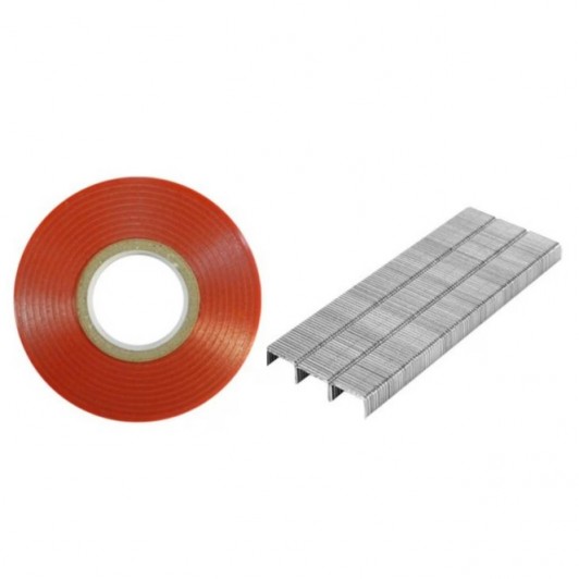 Set accesorii pentru aparat legat vita de vie: 10 role banda + 10.000 capse