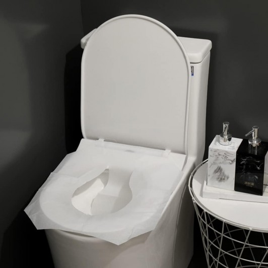 Set 100 protectii igienice pentru colac de toaleta dizolvabile in apa, pot fi aruncate in toaleta. Set 100 protectii igienice pentru colac de toaleta dizolvabile in apa, pot fi aruncate in toaleta.