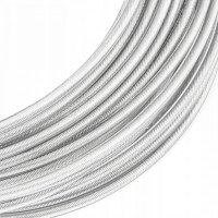 Cablu otel zincat plastifiat 3.5 MM x 15 M Cablu otel zincat plastifiat 3.5 MM x 15 M