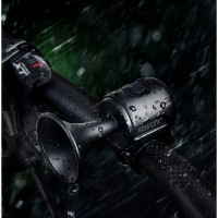 Claxon electric pentru bicicleta rezistent la apa, 120 db, negru Claxon electric pentru bicicleta rezistent la apa, 120 db, negru