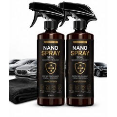 Set 2 x Spray Nano pentru masina cu acoperire rapida, 400 ml fiecare