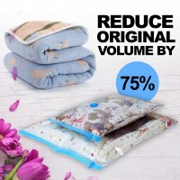Sac pentru vidat haine , 70 X 100 cm, Transparent