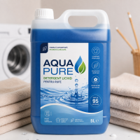 Pachet PROMO 2 x Detergent Profesional Romanesc Aqua Pure, 3 in 1, bidon 5L fiecare