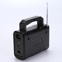Kit panou solar 3 becuri LED radio digital afisaj incarcare telefon telecomanda bluetooth lanterna Kit panou solar 3 becuri LED radio digital afisaj incarcare telefon telecomanda bluetooth lanterna
