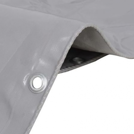 Prelata impermeabila 3 m x 4 m cu inele densitate 175 g m2 calitate premium Gri Prelata impermeabila 3 m x 4 m cu inele densitate 175 g m2 calitate premium Gri