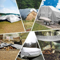 Prelata impermeabila 3 m x 4 m cu inele densitate 175 g m2 calitate premium Gri Prelata impermeabila 3 m x 4 m cu inele densitate 175 g m2 calitate premium Gri
