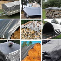 Prelata impermeabila 3 m x 4 m cu inele densitate 175 g m2 calitate premium Gri Prelata impermeabila 3 m x 4 m cu inele densitate 175 g m2 calitate premium Gri