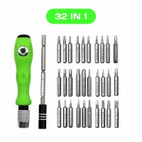 Set de Surubelnite 32-in-1 Cromate pentru Repararea Electronicelor Mici Set de Surubelnite 32-in-1 Cromate pentru Repararea Electronicelor Mici
