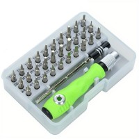 Set de Surubelnite 32-in-1 Cromate pentru Repararea Electronicelor Mici Set de Surubelnite 32-in-1 Cromate pentru Repararea Electronicelor Mici