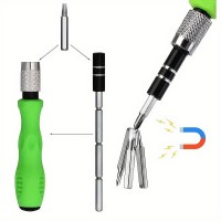 Set de Surubelnite 32-in-1 Cromate pentru Repararea Electronicelor Mici Set de Surubelnite 32-in-1 Cromate pentru Repararea Electronicelor Mici
