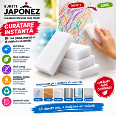 Pachet 2 bureti japonezi, cureti instant orice pata de pe pereti, fara vopsea, fara miros