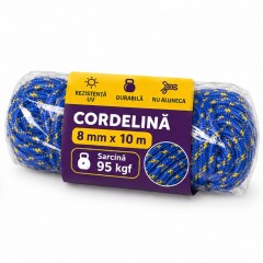 Sfoara (cordelina) / cordon elastic de prindere, dimensiuni: 8 mm X 10 m