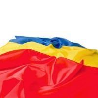 Steag mare Romania, textil , tricolor, lavabil, 90 x 150 cm Steag mare Romania, textil , tricolor, lavabil, 90 x 150 cm
