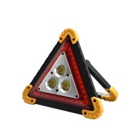 Triunghi Multifunctional, IP65, 800 lm, 2 x AA, Functie Incarcare Telefon, USB si Micro USB, COB