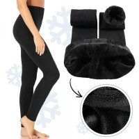 Set 5 x Colanti vatuiti 1200 DEN, negrii, marime universala - Ideali pentru orice tinuta!