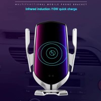 Suport auto profesional Fast Charge, incarcare wireless + incarcator + clema + cablu USB tip B Suport auto profesional Fast Charge, incarcare wireless + incarcator + clema + cablu USB tip B