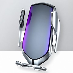 Suport auto profesional Fast Charge, incarcare wireless + incarcator + clema + cablu USB tip B