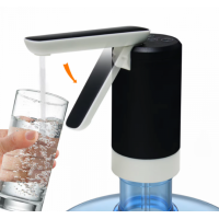 Dispenser electric portabil pentru apă, reîncărcabil USB, compatibil cu bidoane de 5 L,11 L si 18 L