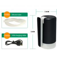 Dispenser electric portabil pentru apă, reîncărcabil USB, compatibil cu bidoane de 5 L,11 L si 18 L
