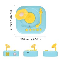Jucărie educațională muzicală multifuncțională – învățare prin joacă pentru copii 3-7 ani, albastru