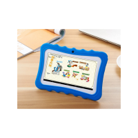 Tabletă copii 7″ Android 13, 32GB, 4G + WiFi, ecran tactil, jocuri educative, albastra