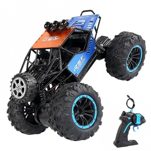 Mașinuță cu telecomandă RC 4x4 Off-Road Crawler, 2.4GHz, 30m distanță, baterie reîncărcabilă Mașinuță cu telecomandă RC 4x4 Off-Road Crawler, 2.4GHz, 30m distanță, baterie reîncărcabilă