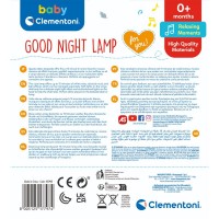 Lampă muzicală Baby Clementoni – Noapte bună, licuric | Lumină de noapte cu sunete pentru bebeluși Lampă muzicală Baby Clementoni – Noapte bună, licuric | Lumină de noapte cu sunete pentru bebeluși
