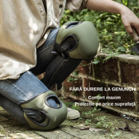 Genunchiere Profesionale cu Protecție Groasă – Confort Maxim și Fără Durere în Grădină sau Lucru