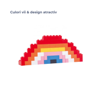 Blocuri Magnetice Copii 206 Piese | Joc Educativ STEM |  Jucărie Educativă pentru Copii 3+