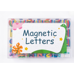 Set Litere Magnetice pentru Copii – Alfabet Colorat, Joc Educativ Interactiv 3+ Ani