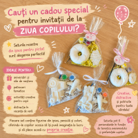 Set pentru pictat din ipsos personalizat – 2 figurine, culori și pensulă | Mărturie aniversare copii Set pentru pictat din ipsos personalizat – 2 figurine, culori și pensulă | Mărturie aniversare copii