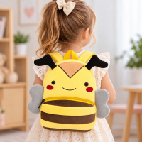 Rucsac copii din pluș cu animăluț – 8 modele disponibile