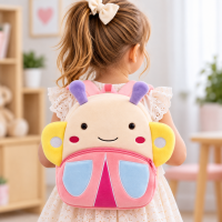 Rucsac copii din pluș cu animăluț – 8 modele disponibile