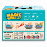 Set de joacă LUDIKOO Magic Water Elf – creează figurine din gel, 12 culori și 12 forme, 3+ ani
