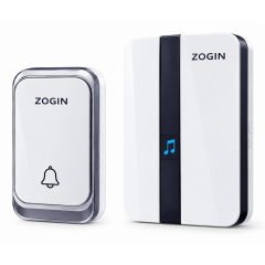 Sonerie Wireless ZOGIN cu 55 Melodii, 5 Niveluri de Volum, Rază până la 200 m, IP44