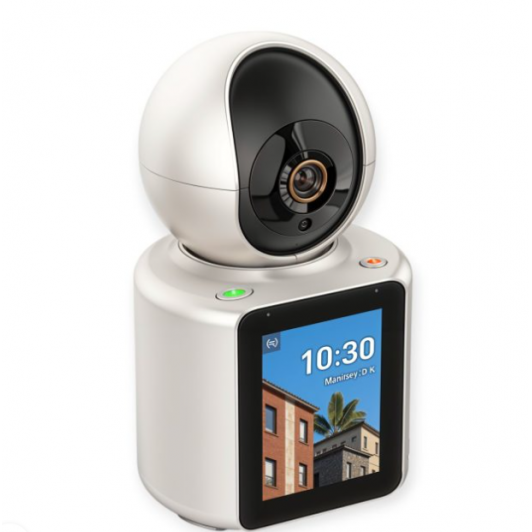 Camera video bidirectionala, LCD 2.8 inch, apeluri video, camera securitate 360°, HD 1080p Camera video bidirectionala, LCD 2.8 inch, apeluri video, camera securitate 360°, HD 1080p