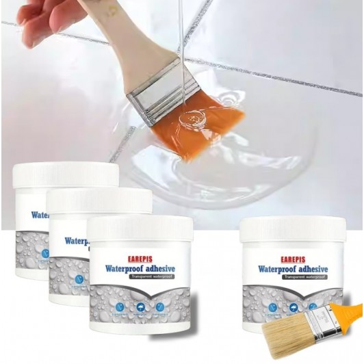 3+1 Gratis Solutie etansare, ideale in sigilarea acoperisurilor, tevilor, peretilor 300 ml fiecare